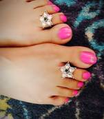German Silver Handmade Toe Rings
