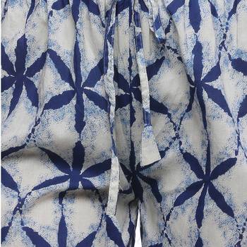 White Cotton Printed Palazzo 5
