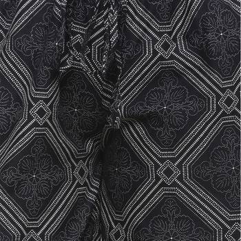 Black Cotton Printed Palazzo 5