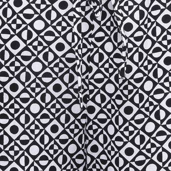 White Cotton Printed Palazzo 5