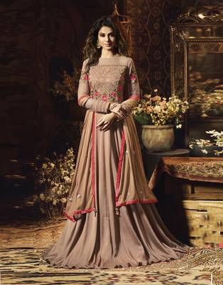 onion-pink embroidered silk_blend semi_stitched salwar with dupatta 1
