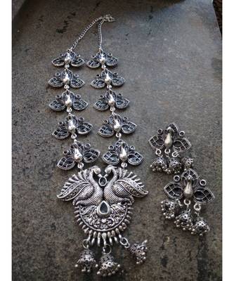 Handcrafted German Silver Tribal Beaded Jewelry 1