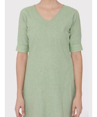Linen green mint full suit 4