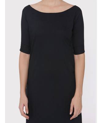 Soft Rayon black full suit with palazzo 4