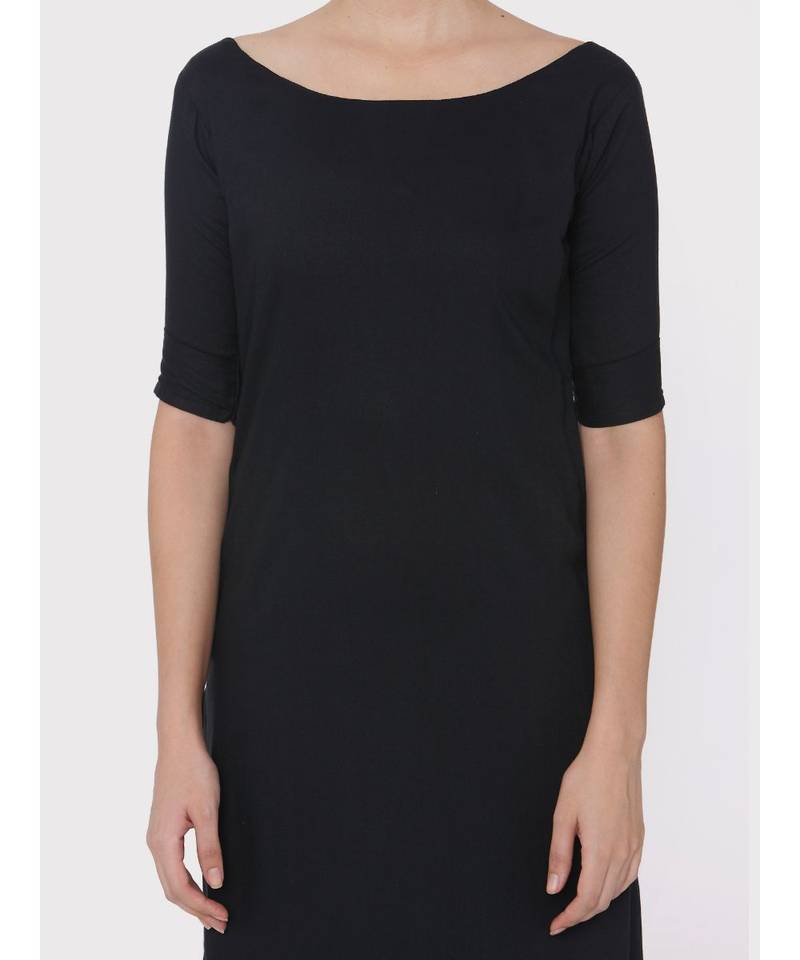 Soft Rayon black full suit with palazzo