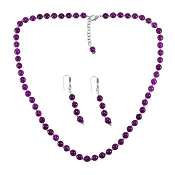 Purple Quartz   Necklace-Sets 1
