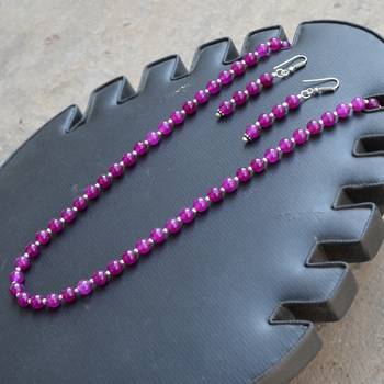 Purple Quartz   Necklace-Sets 3