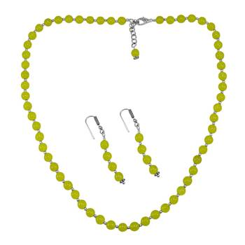 Yellow Quartz   Necklace-Sets 1