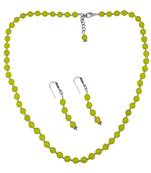 Yellow Quartz   Necklace-Sets