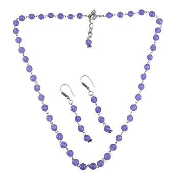 Purple Quartz   Necklace-Sets 1