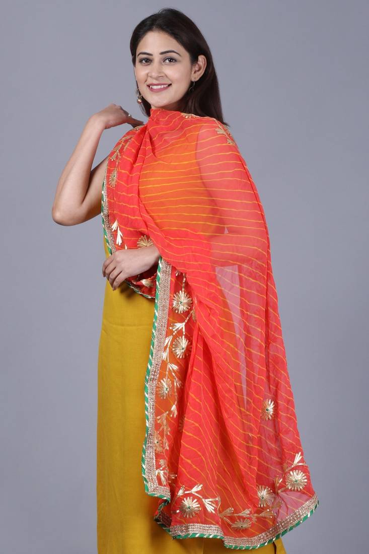 Mustard Fire Straight Rayon Kurti with Straight Palazzo and Dupatta