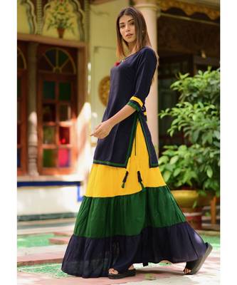 Beautiful Multi Stripe Skirt Dress 3