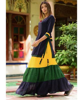 Beautiful Multi Stripe Skirt Dress 5