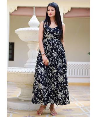 Beautiful Black Maxi Dress 1