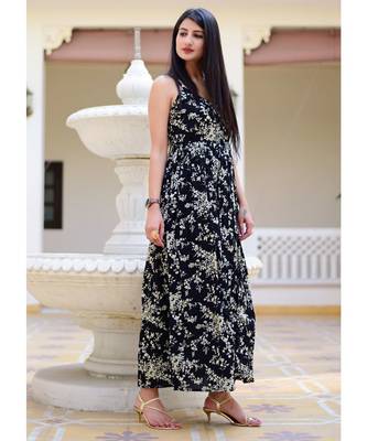 Beautiful Black Maxi Dress 2