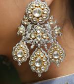 Sonam Victorian Polki Chandbaali