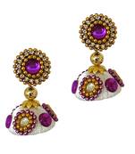 Purple designer-jewellery