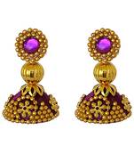 Purple designer-jewellery
