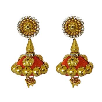 Orange designer-jewellery 1