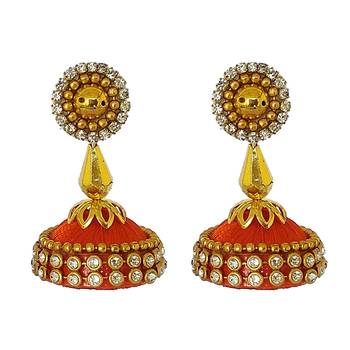 Orange designer-jewellery 1