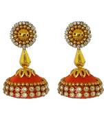 Orange designer-jewellery