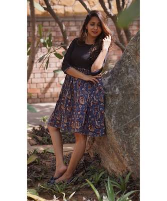 Kalamkari midi dress 1
