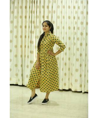 heart midi vegetable print dress 3