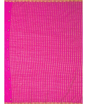 Pink Embroidered Chiffon Saree With Blouse 5