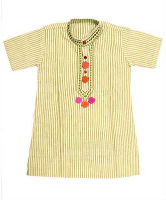 Cotton Embroidered Kurta 1