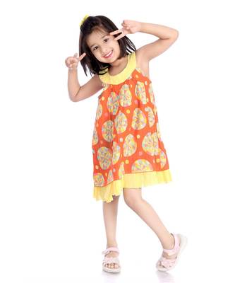 Circus Ball Cotton Frock 1