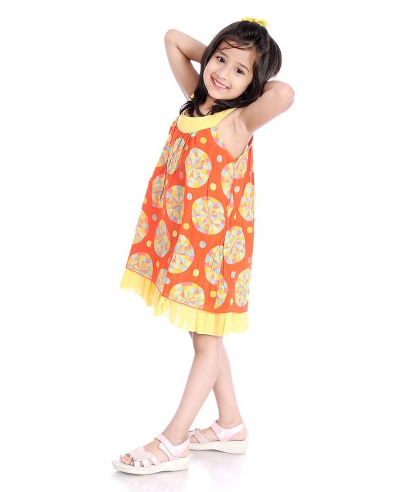 Circus Ball Cotton Frock