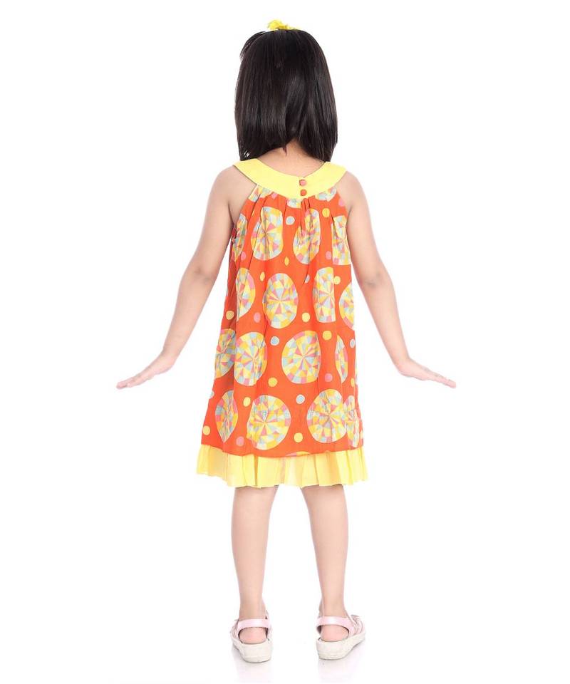 Circus Ball Cotton Frock