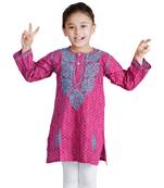 Luckhnowi Kurti With Heavy Embroidery