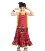 Sanganeri Print Cotton Lehenga Choli