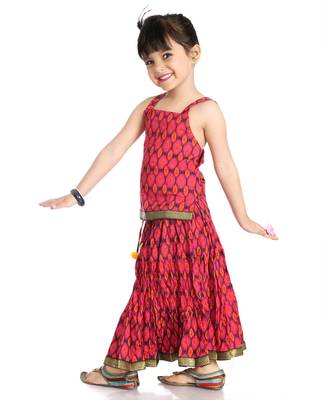 Sanganeri Print Cotton Lehenga Choli 2