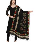 Multicolor Cotton Silk Printed Womens Dupatta