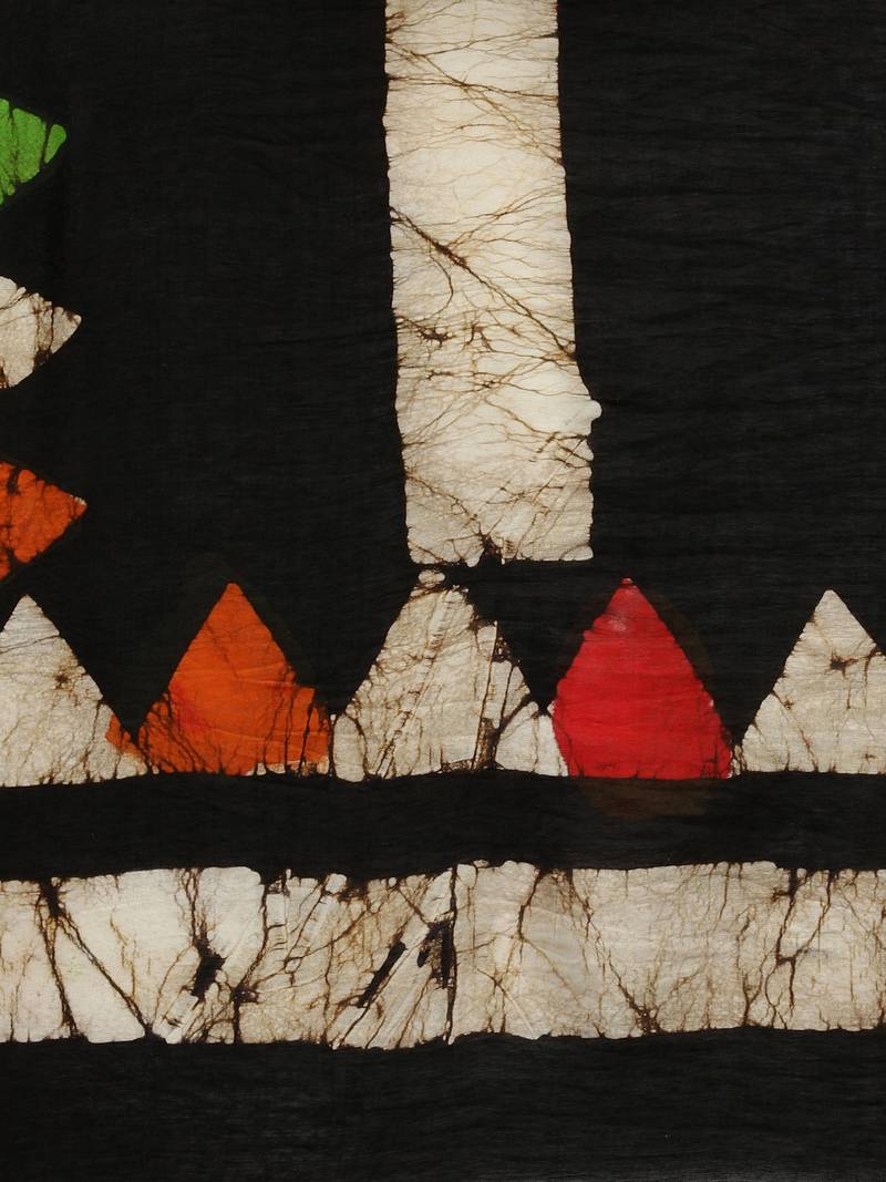 Multicolor Cotton Silk Printed Womens Dupatta