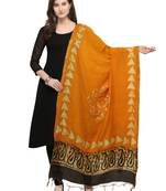 Multicolor Cotton Silk Printed Womens Dupatta