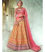 Yellow Rivaaz Embroidery Designer Wedding Lehenga