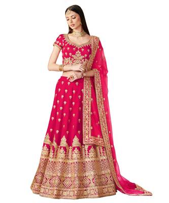 Red Soundarya Bridal Designer Lehenga 1
