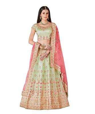 Green Soundarya Bridal Designer Lehenga 1