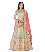 Green Soundarya Bridal Designer Lehenga