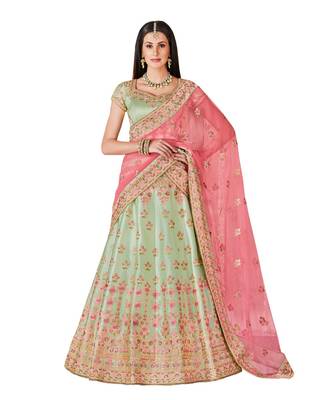 Green Soundarya Bridal Designer Lehenga 2