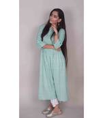 Green Kurta dress