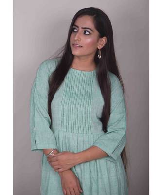 Green Kurta dress 3