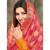 Orange & Pink Cotton Jam Silk Women's Salwar Suit With Banarasi Dupatta