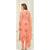 Orange Cambric Cotton Printed & Embroidered Unstitched Salwar Suit