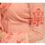 Orange Cambric Cotton Printed & Embroidered Unstitched Salwar Suit