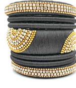 Black pearl bangles-and-bracelets