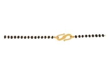 Gold diamond mangalsutra 2